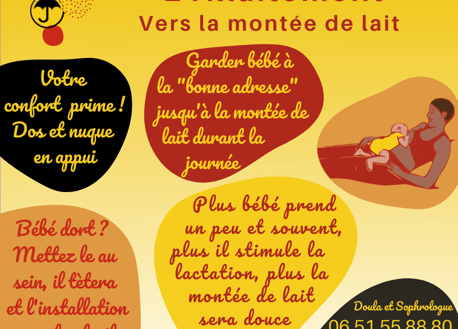 Allaitement – Vers la montée de lait